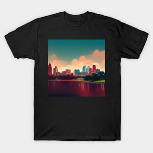 Austin | Comics Style T-Shirt